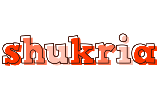 Shukria paint logo
