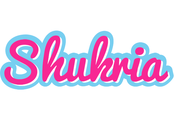 Shukria popstar logo