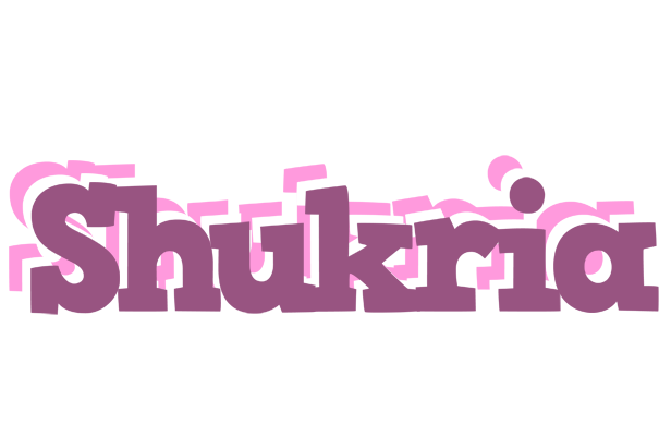 Shukria relaxing logo