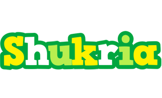 Shukria soccer logo