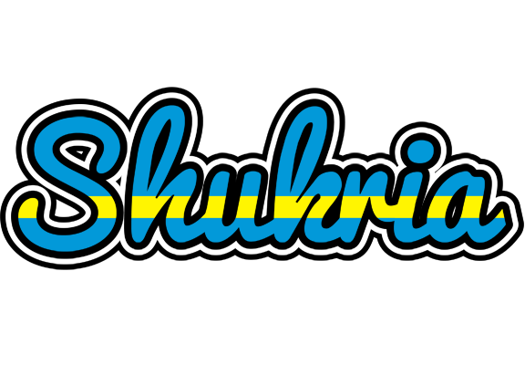 Shukria sweden logo