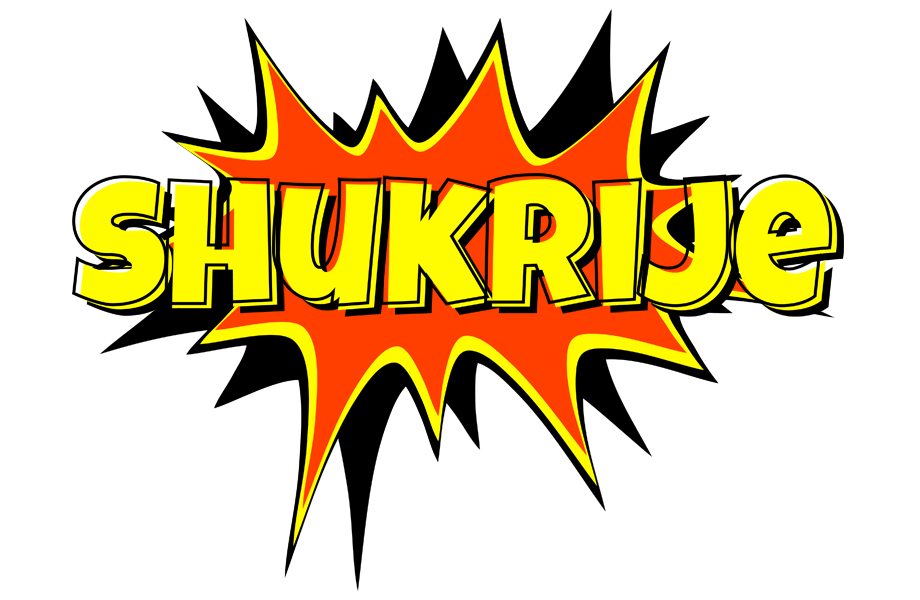 Shukrije bazinga logo