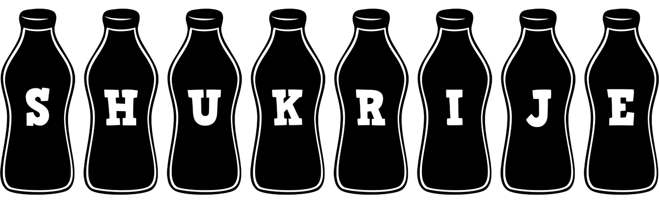 Shukrije bottle logo