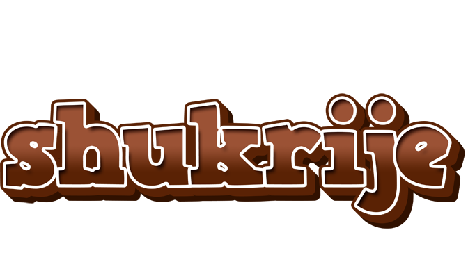 Shukrije brownie logo