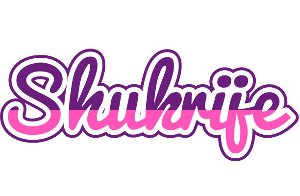 Shukrije cheerful logo