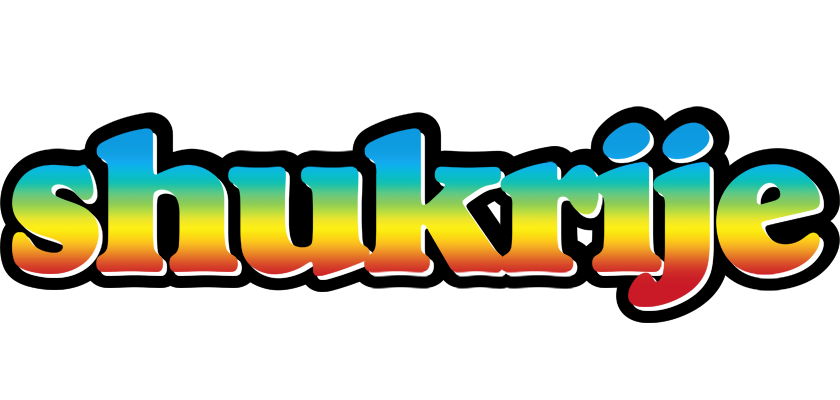 Shukrije color logo