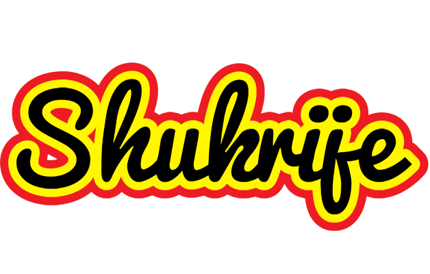Shukrije flaming logo