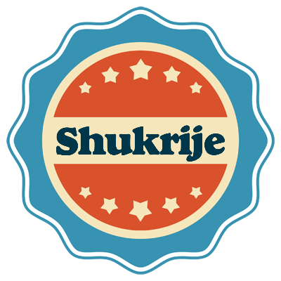 Shukrije labels logo