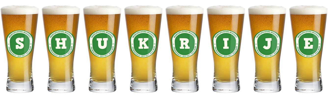 Shukrije lager logo