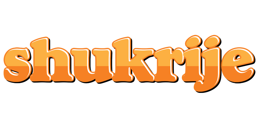 Shukrije orange logo