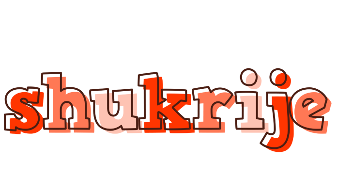 Shukrije paint logo