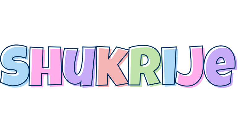 Shukrije pastel logo