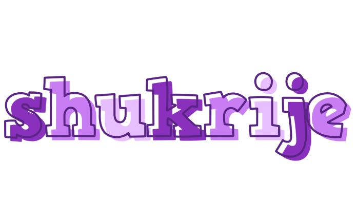 Shukrije sensual logo