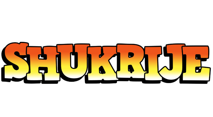 Shukrije sunset logo