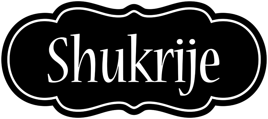 Shukrije welcome logo