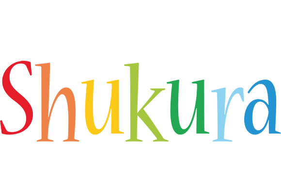 Shukura birthday logo