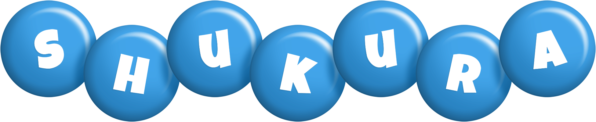 Shukura candy-blue logo