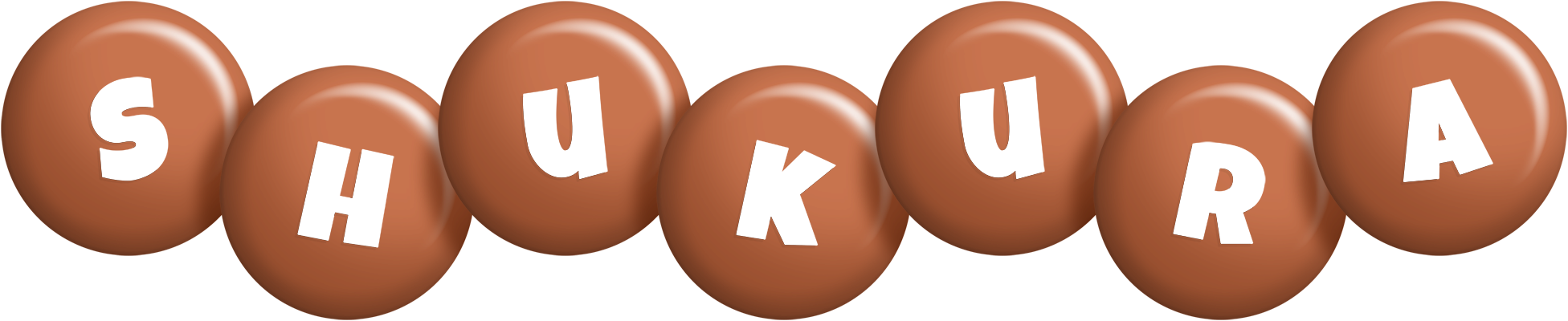 Shukura candy-brown logo