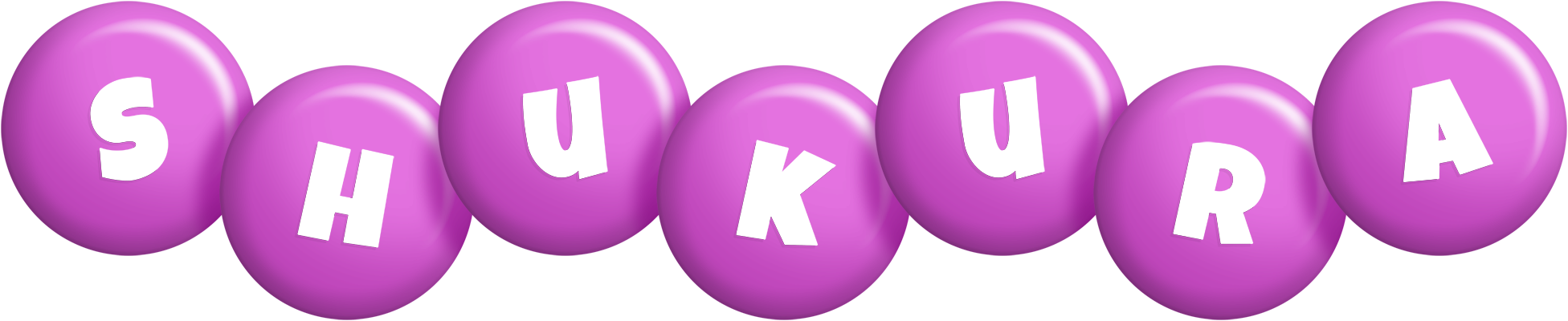 Shukura candy-purple logo