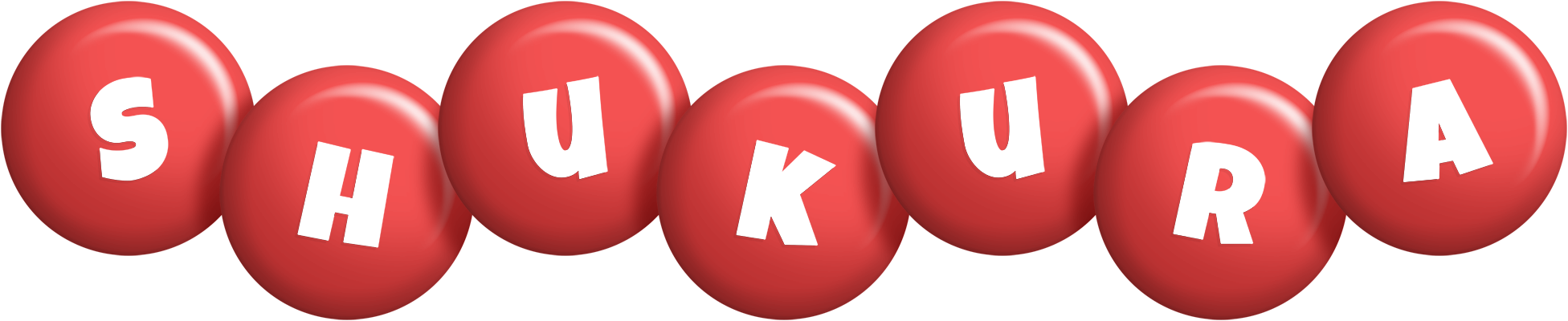 Shukura candy-red logo