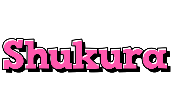 Shukura girlish logo