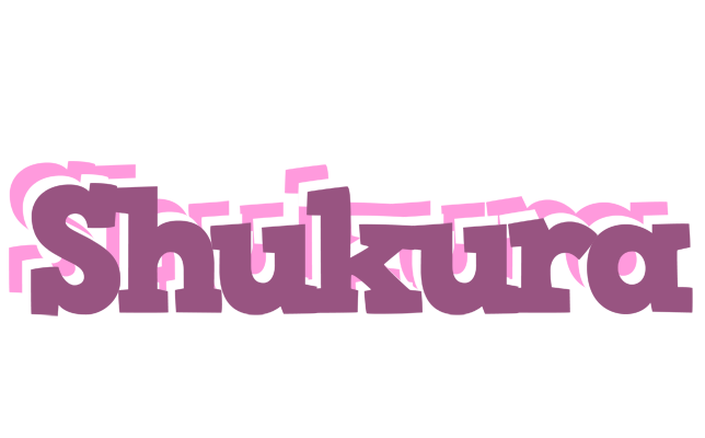 Shukura relaxing logo