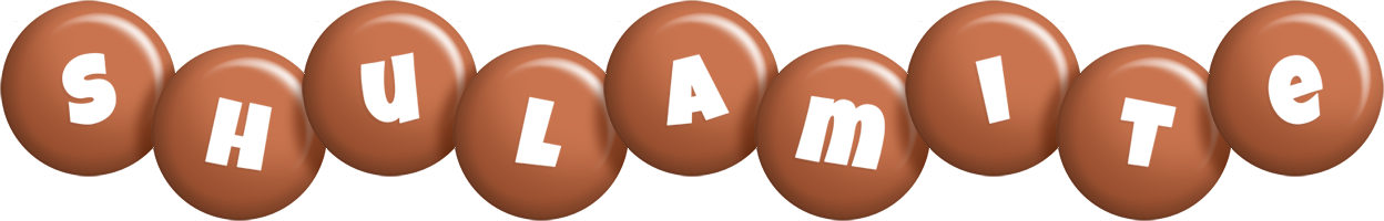 Shulamite candy-brown logo