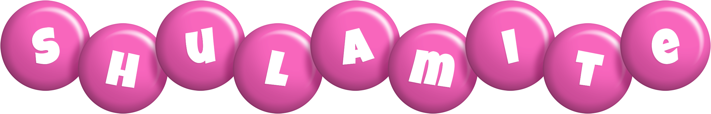 Shulamite candy-pink logo