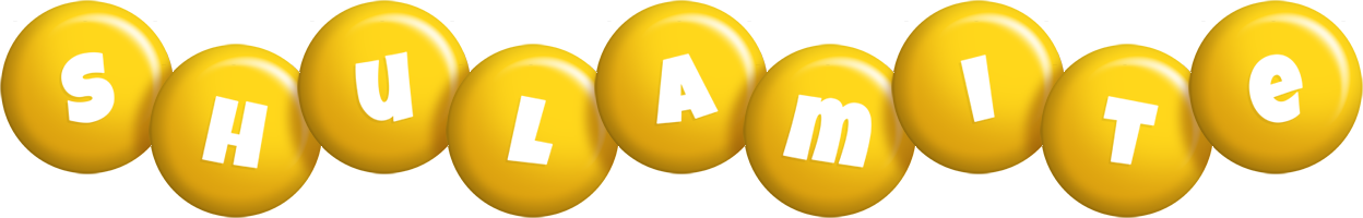 Shulamite candy-yellow logo