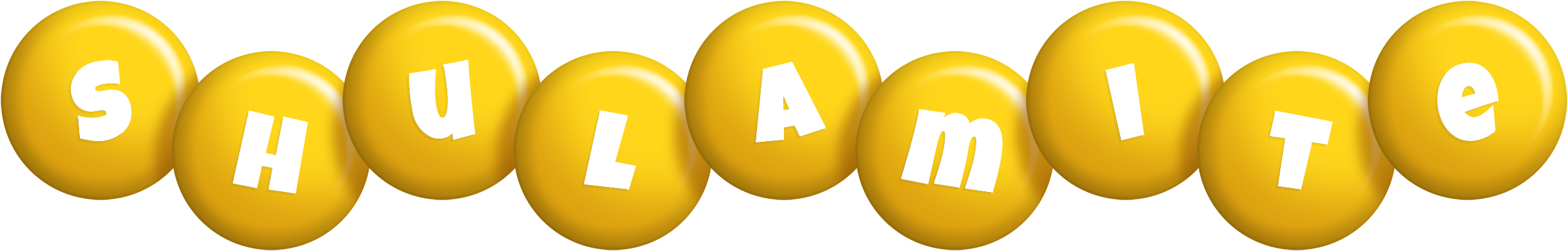 Shulamite candy-yellow logo