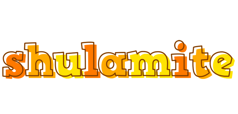 Shulamite desert logo