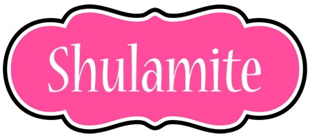 Shulamite invitation logo