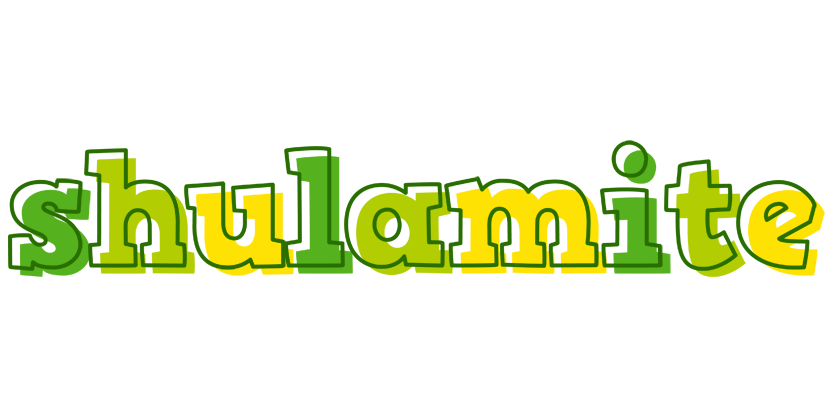 Shulamite juice logo