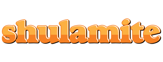 Shulamite orange logo