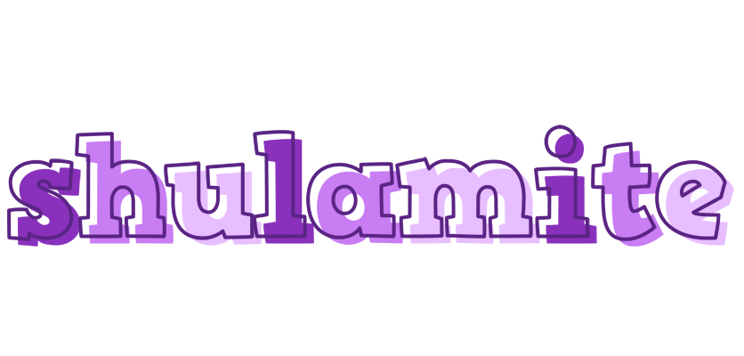 Shulamite sensual logo