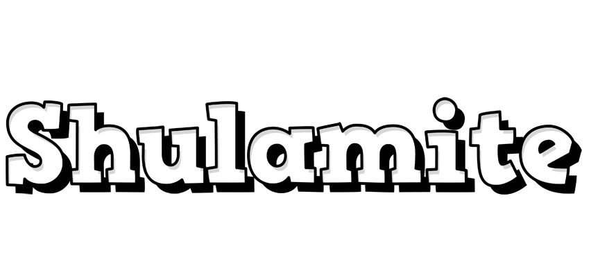 Shulamite snowing logo
