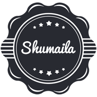 Shumaila badge logo