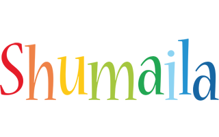 Shumaila birthday logo