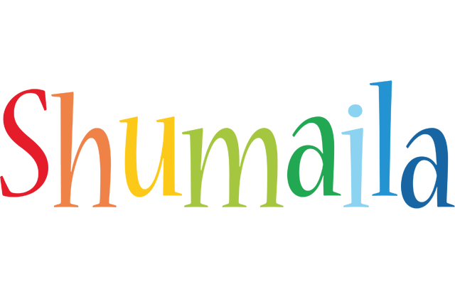 Shumaila birthday logo