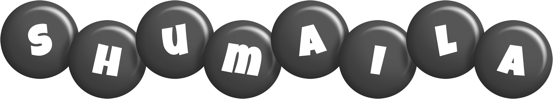 Shumaila candy-black logo