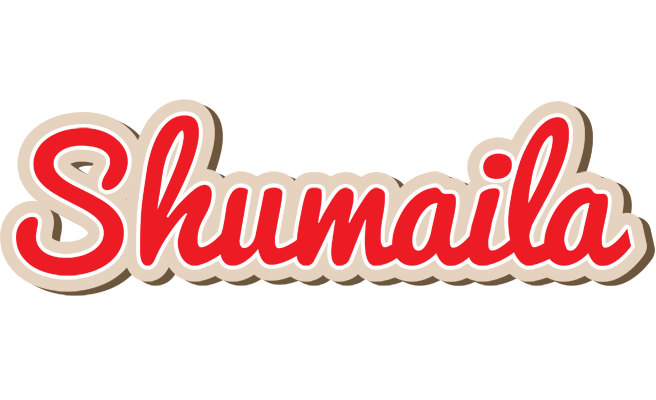 Shumaila chocolate logo