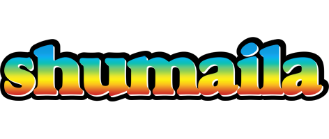 Shumaila color logo