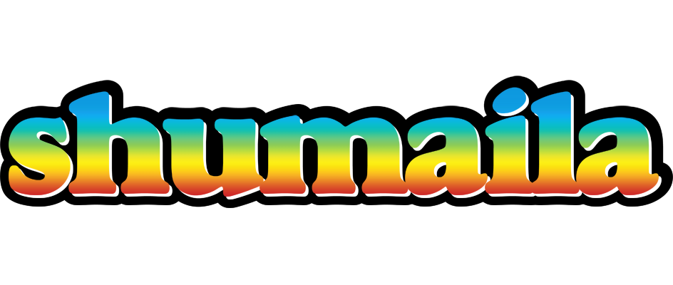 Shumaila color logo