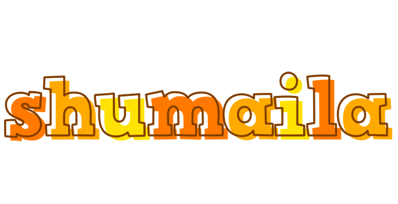 Shumaila desert logo