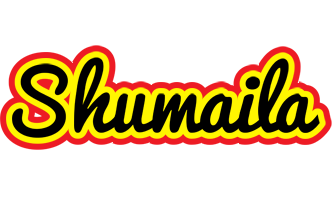 Shumaila flaming logo