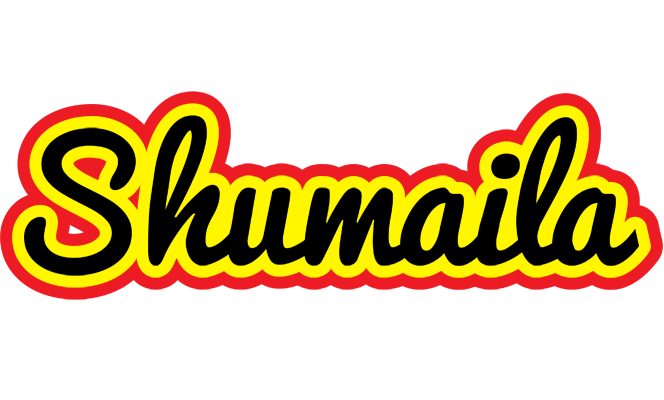 Shumaila flaming logo