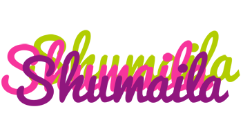 Shumaila flowers logo