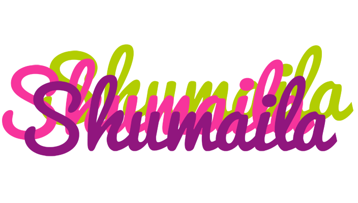 Shumaila flowers logo
