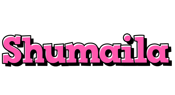 Shumaila girlish logo