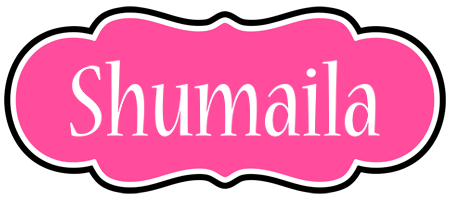 Shumaila invitation logo